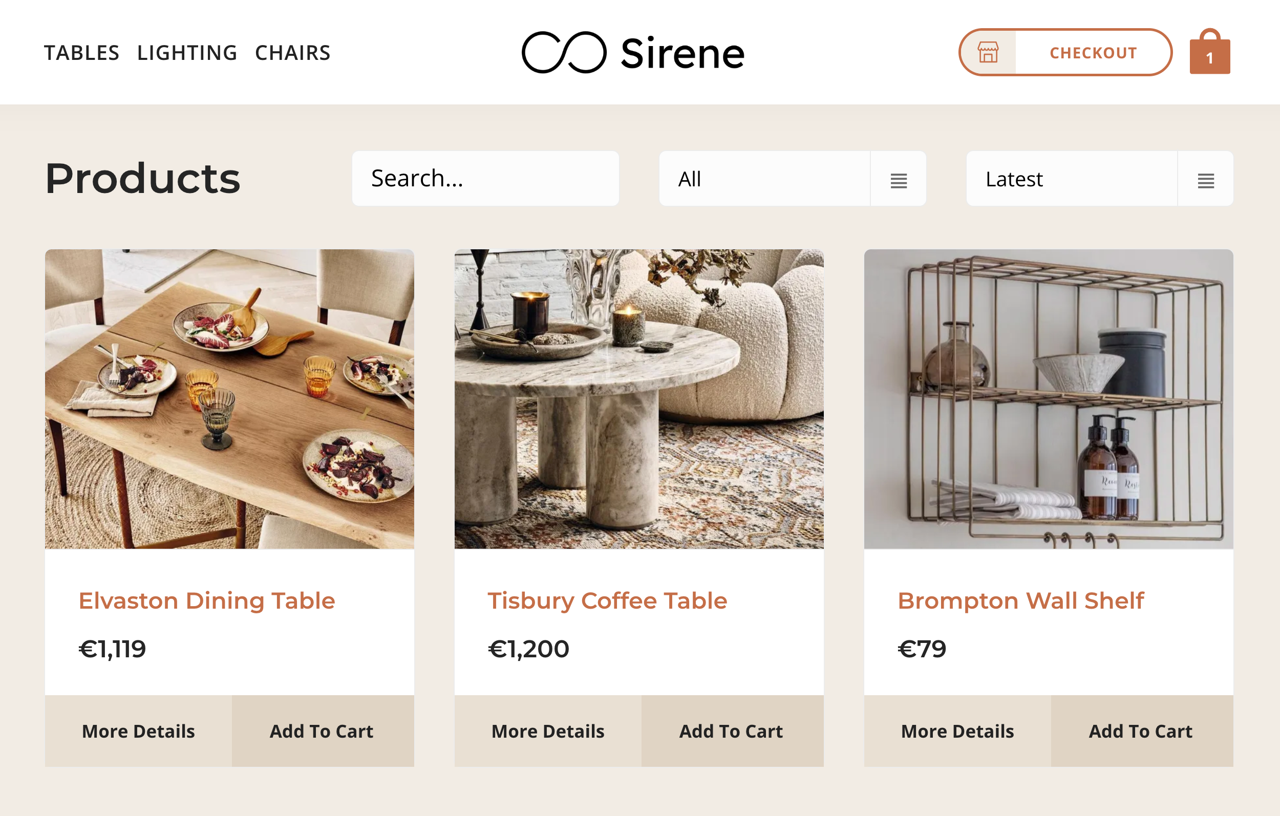 eCommerce Website Builder